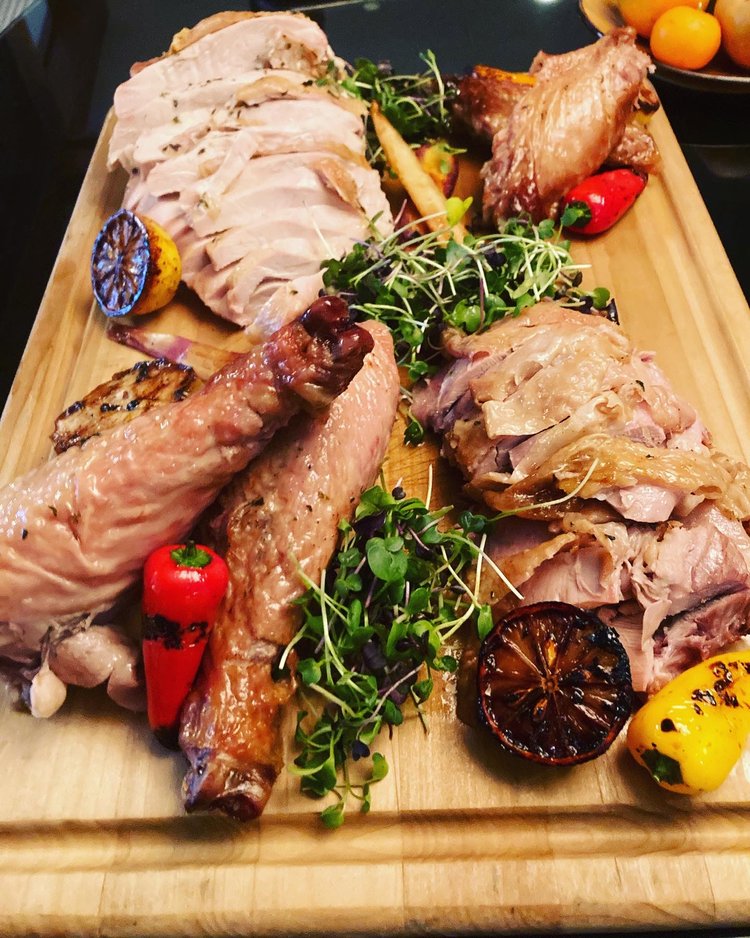 Plated course from Apex Private Chef Service